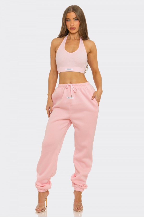 NC2135A / NEWGENS<br/>Halter Crop top with pants training sets