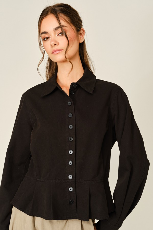 AJT6346 / Aaron & Amber<br/>FITTED PLEATED BUTTONDOWN SHIRTS