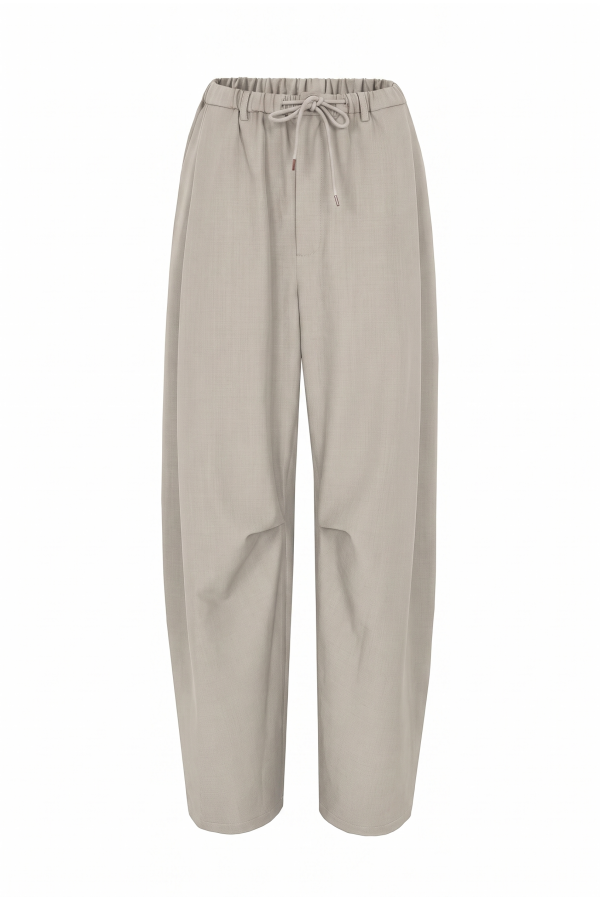 PI121 / RIVIR<br/>Baggy Barrel Woven Pants