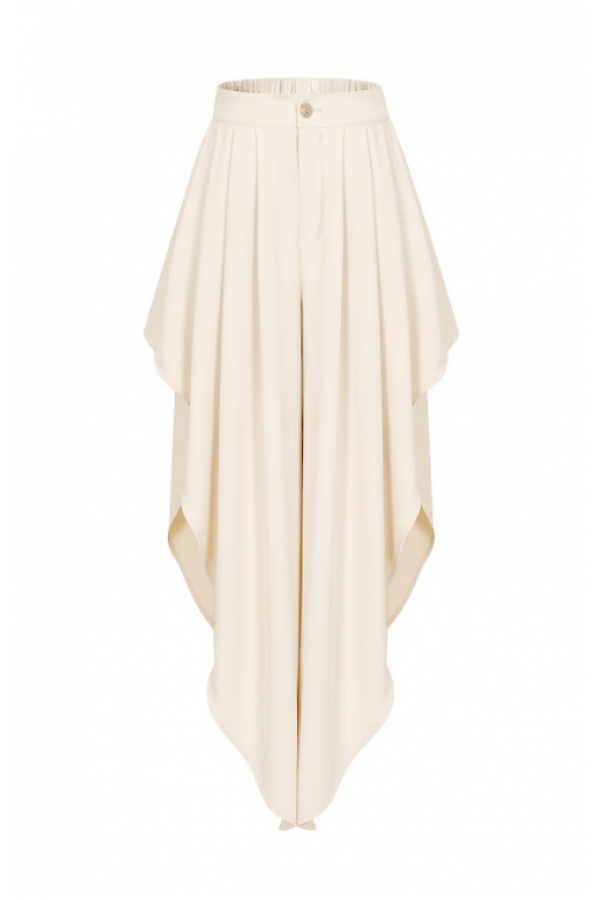 PI137 / RIVIR<br/>Pleated Super Flared Pants