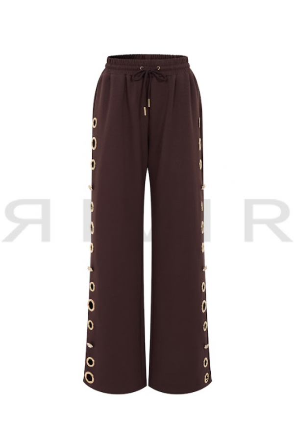 PI161 / RIVIR<br/>Grommet Detail Sweat Pants