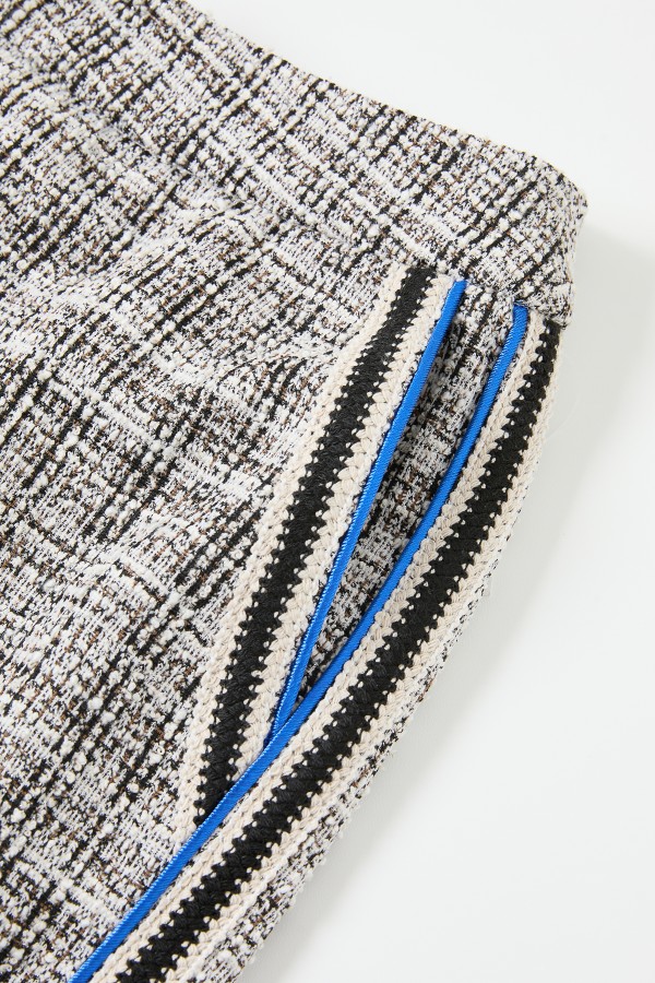 PI219 / RIVIR<br/>Stretchy Tweed Wide Pants