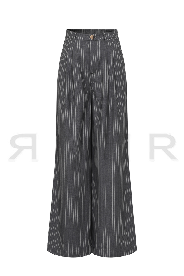 PO262 / RIVIR<br/>Stripe Wide Leg Pants