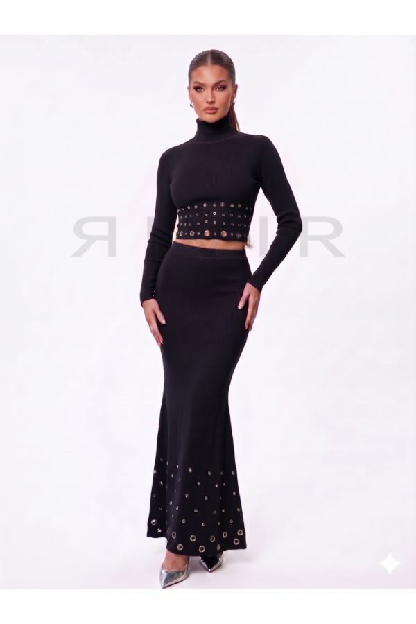 TI238 / RIVIR<br/>Grommet Studs Detail Top