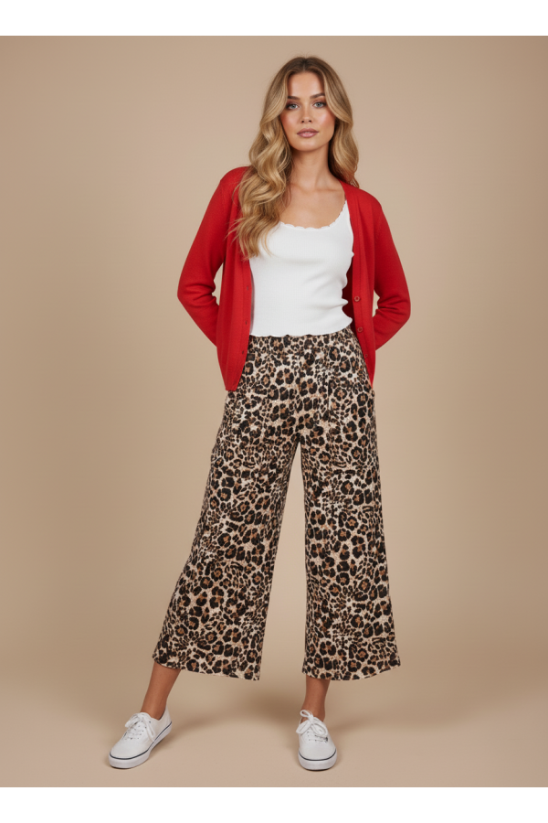 LMP5847 / Lovely Melody<br/>Spotted and Sweet animal print pants