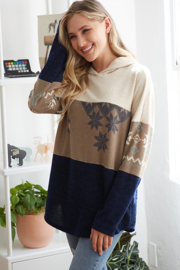 LMT2076 / Lovely Melody<br/>Hot Cocoa and Marshmellow Hoodie