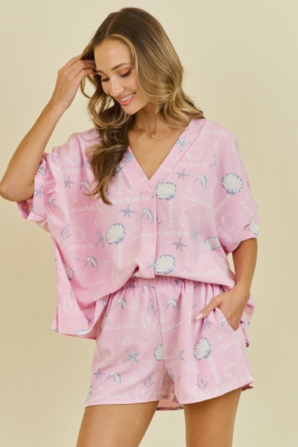 LMT4898 / Lovely Melody<br/>Ariels comfy blouse top