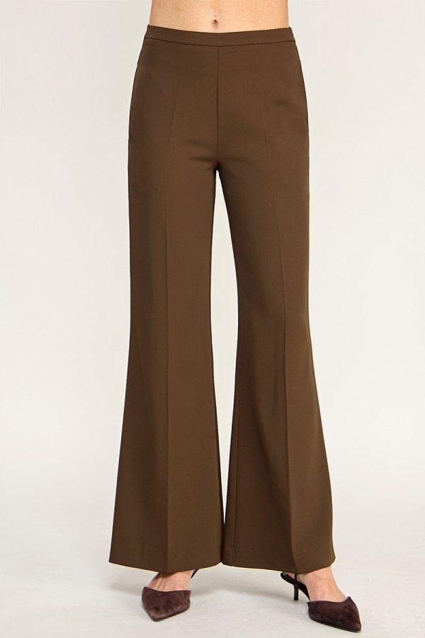 VIP53279 / The Vintage Shop<br/>STRETCH HIGH WAISTED WIDE -LEG PANTS