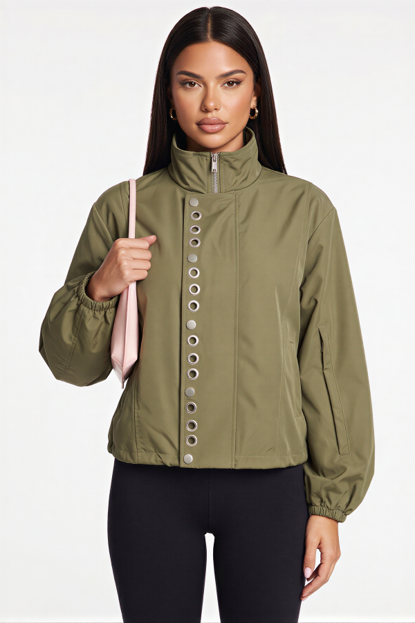 25KT7932 / Charming Bunny<br/>Eyelet Windbreaker Jacket