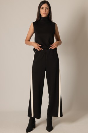 PP50146 / Before You Collection<br/>P. CILL Butter Modal Side Contrast Stripe Pants