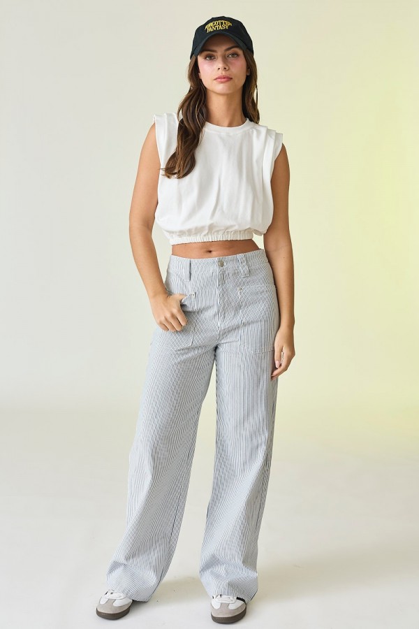 PP18037-3 / Papermoon<br/>Kylie Pinstripe Pants