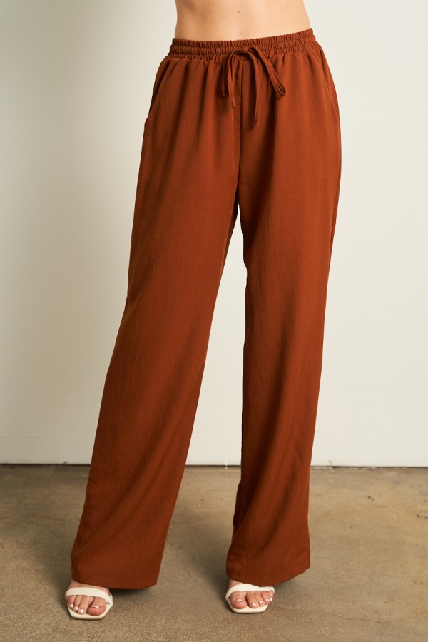 70033P / ANWND<br/>Wide-Leg Drawstring Pants