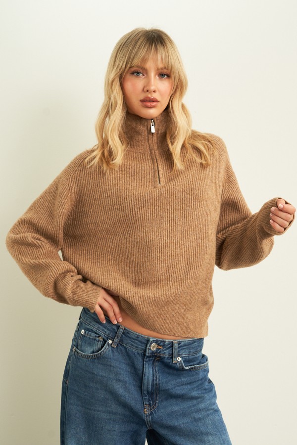 80310 / ANWND<br/>QUARTER ZIP CARDIGAN